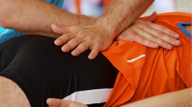 Sports Massage Breaks down scar tissue from old injuries near Dudley